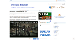 Desktop Screenshot of hikmah.azhad.com