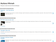 Tablet Screenshot of hikmah.azhad.com